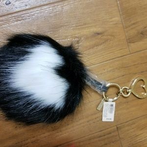 Victoria secret Pink pom keychain